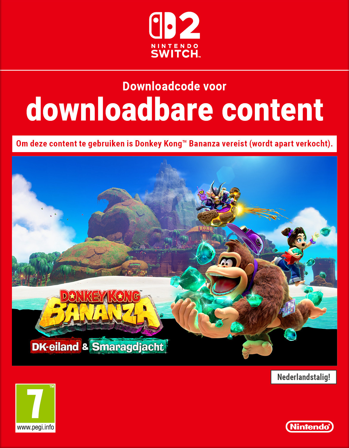 AOC Donkey Kong Bananza: DK Island & Emerald Rush DLC (extra content)