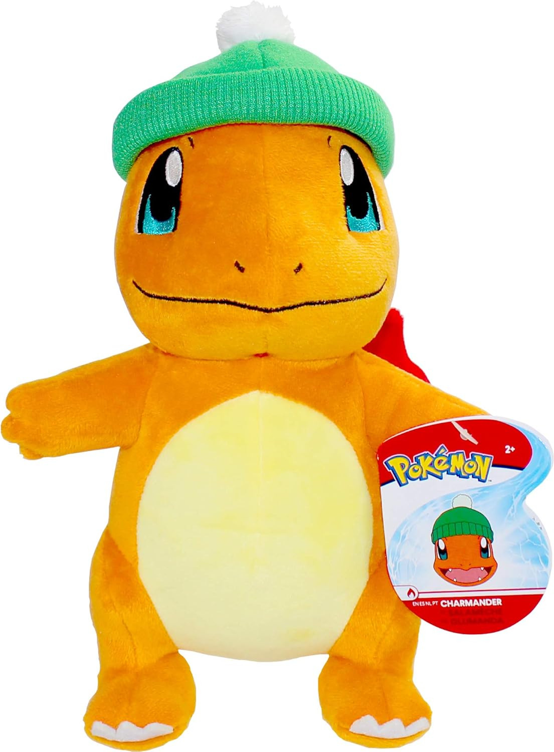 Pokemon Pluche - Charmander with Beanie (22cm)