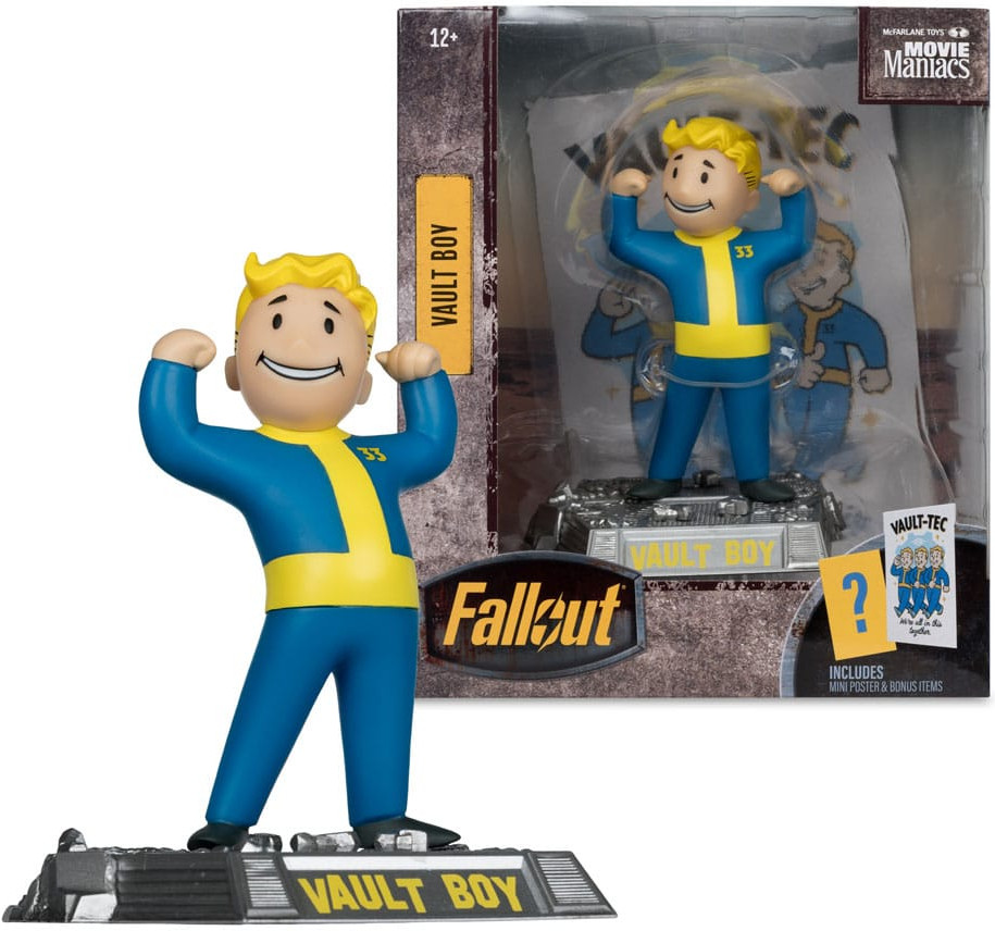 Fallout Movie Maniacs Statue - Vault Boy Ver. 1