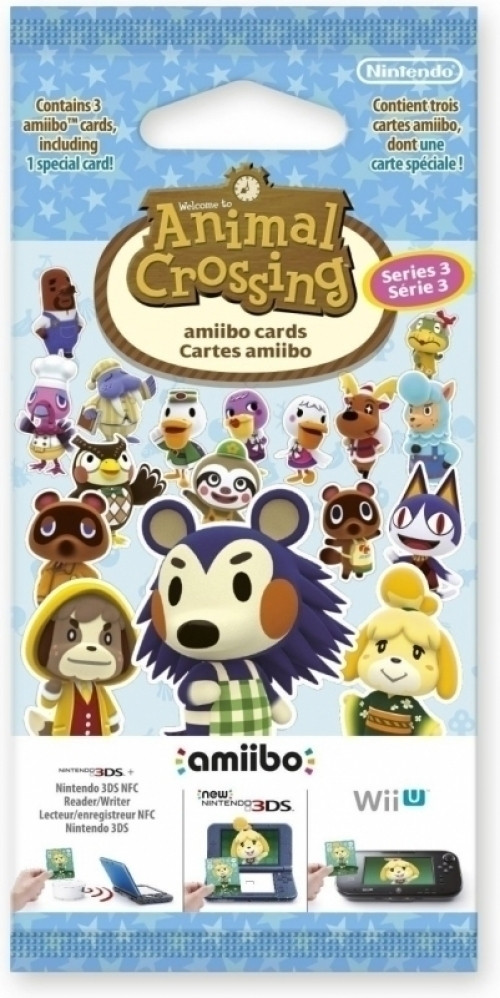 Animal Crossing Amiibo Cards Serie 3 (1 pakje)