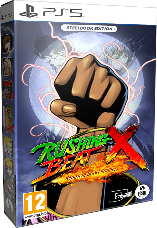 Rushing Beat X: Return of Brawl Brothers Steelbook Edition