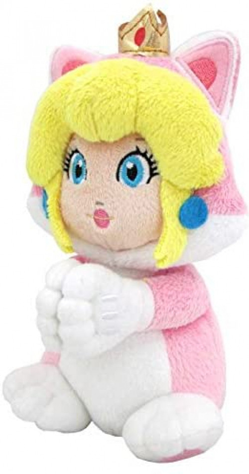 Super Mario Pluche - Cat Peach with Magnetic Hands