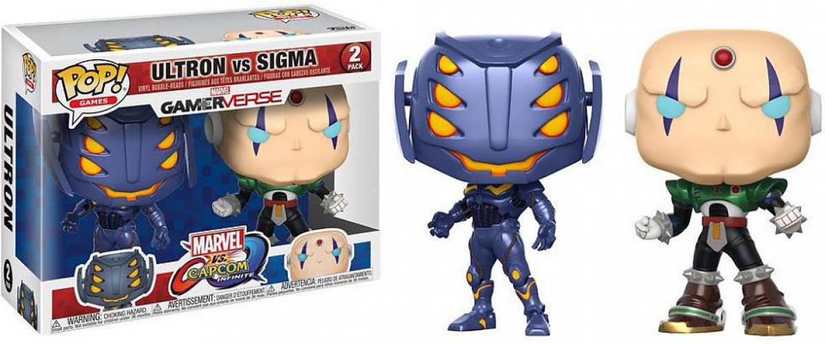 Marvel vs Capcom Infinite Funko Pop Vinyl: Ultron vs Sigma Double Pack