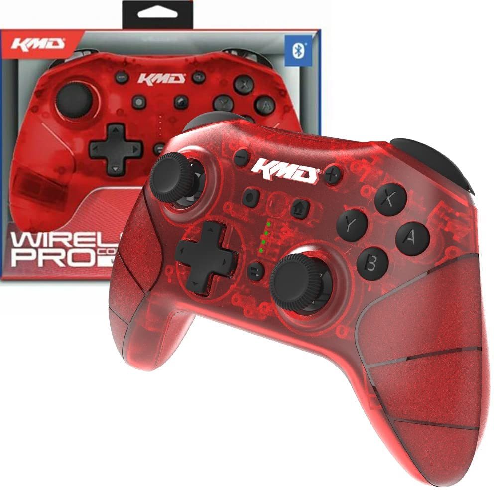KMD Wireless Pro Controller (Red)