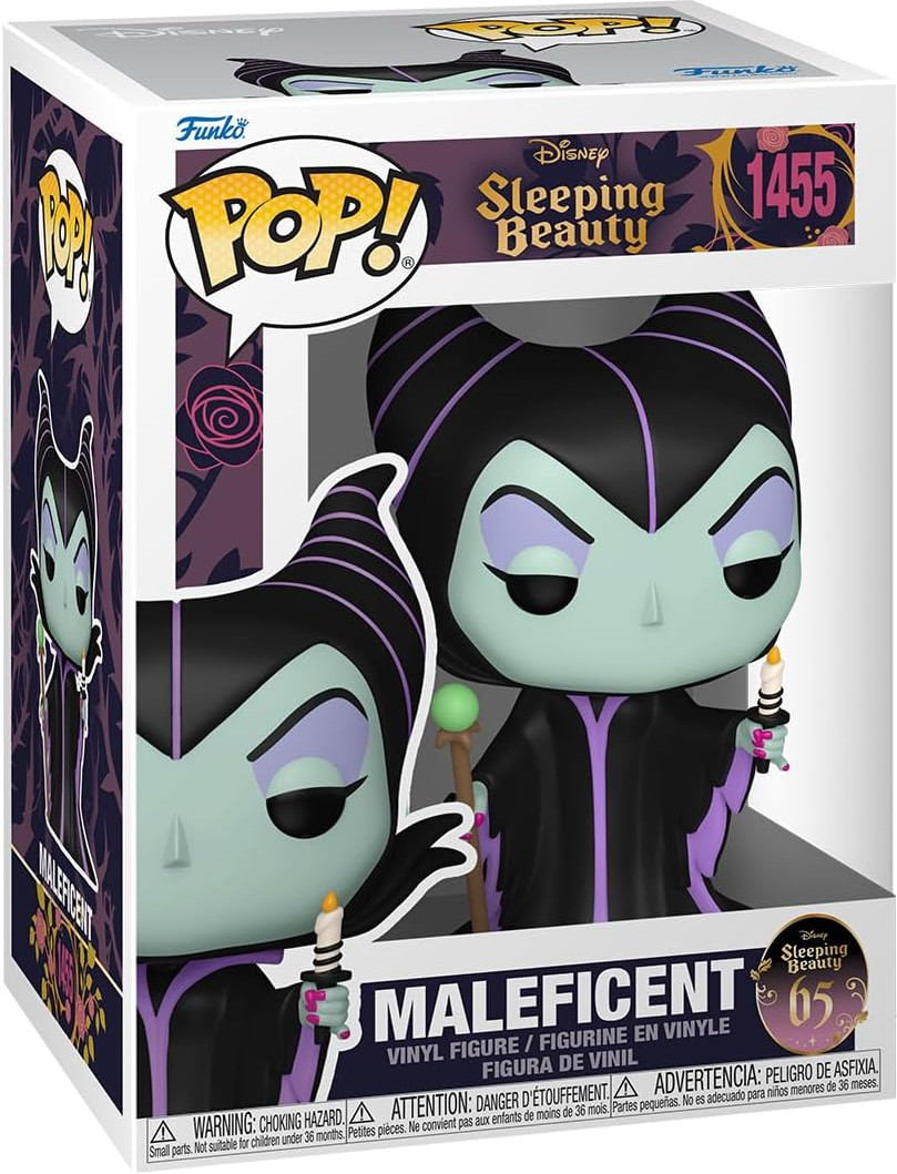 Disney Sleeping Beauty 65th Anniversary Funko Pop Vinyl: Maleficent with Candle