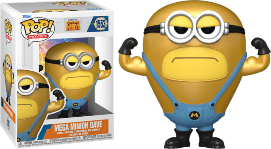 Despicable ME 4 Funko Pop Vinyl: Mega Minion Dave