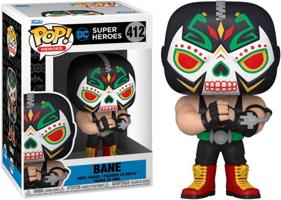 DC Super Heroes Dia de los Muertos Funko Pop Vinyl: Bane