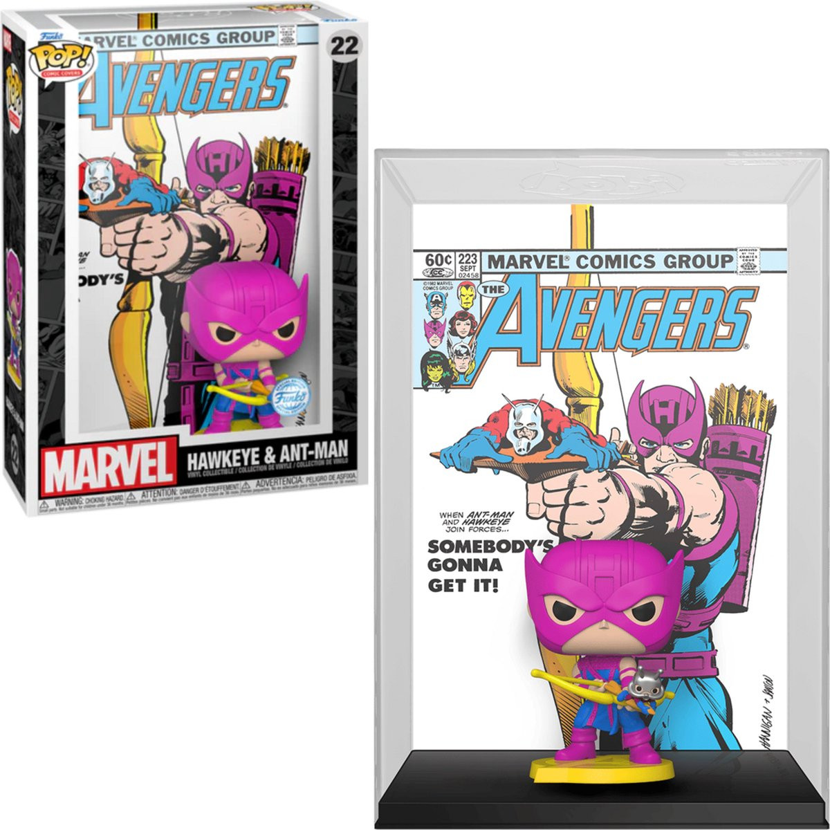 Marvel Funko Pop Vinyl: Hawkeye & Ant-Man Comic Cover