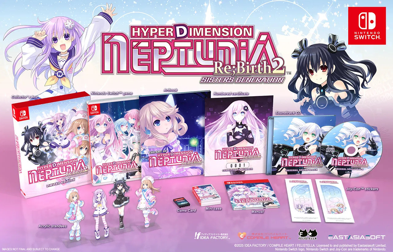 Hyperdimension Neptunia Re;Birth2 Sisters Generation Limited Edition