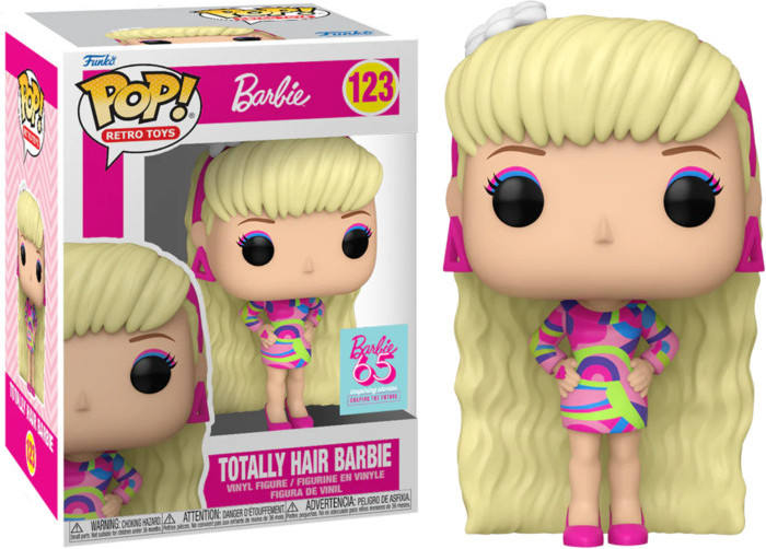 Barbie 65th Anniversary Funko Pop Vinyl: Totally Hair Barbie