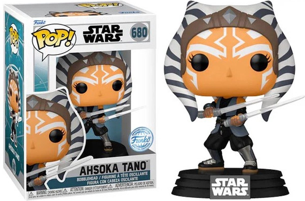 Star Wars: Ahsoka S2 Funko Pop Vinyl: Ahsoka Tano 680 (Special Edition)