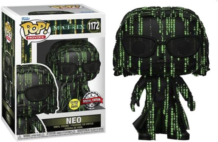 The Matrix Funko Pop Vinyl: Neo (Glow in the Dark)(Special Edition)