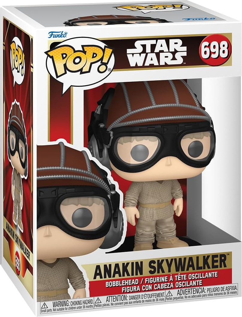Star Wars The Phantom Menace 25th Anniversary Funko Pop Vinyl: Anakin Skywalker