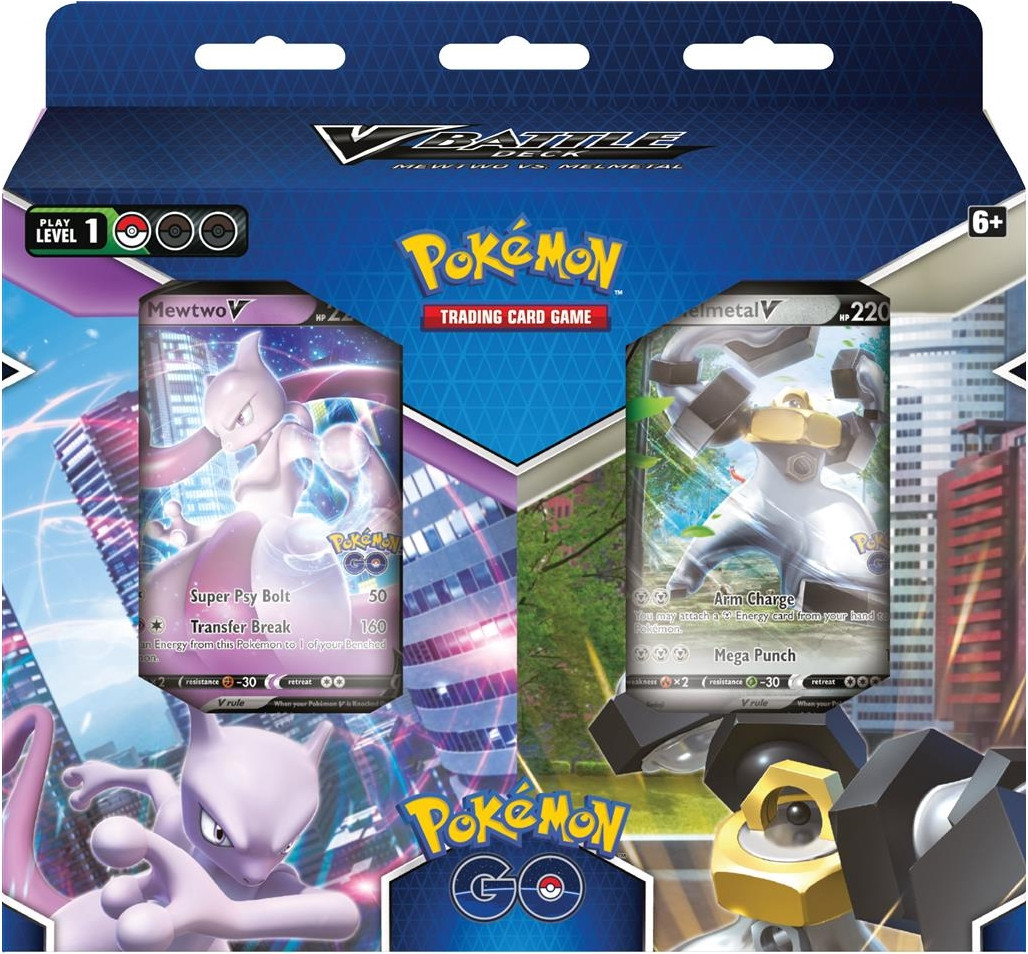Pokemon TCG Pokémon GO V Battle Deck – Mewtwo vs. Melmetal