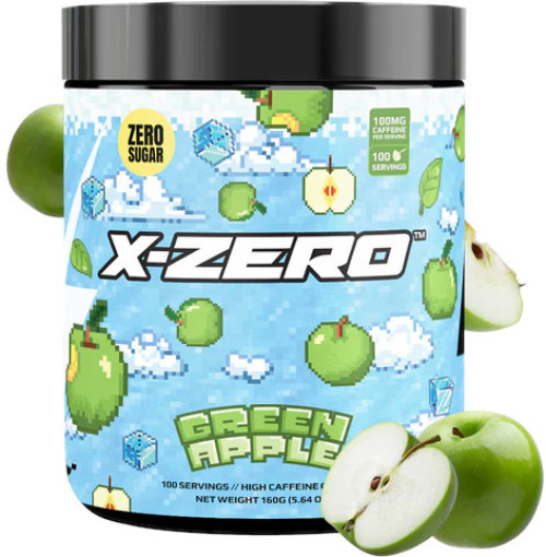 X-Gamer 160g X-Zero Formula – Green Apple