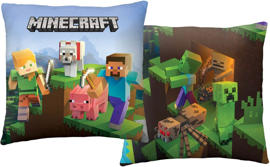 Minecraft Pillow - Adventure/Caves