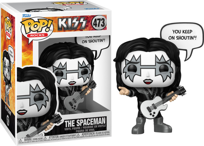 Kiss Funko Pop Vinyl: The Spaceman (You Keep on Shoutin'!)
