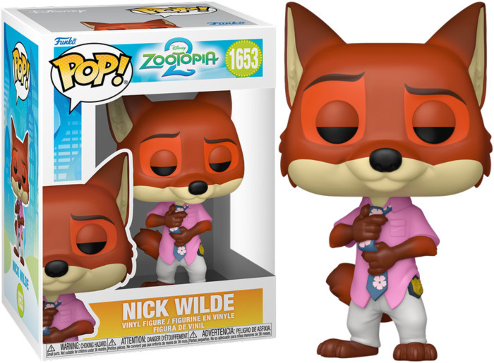Zootopia 2 Funko Pop Vinyl: Nick Wilde