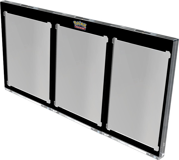 Pokemon TCG - ONE TOUCH Edge Magnetic Three Card Protector Display - Neon Kanto