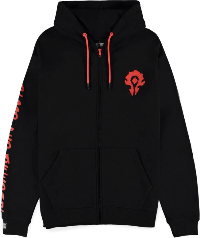 World of Warcraft – Blood & Thunder – Men's Zipper Hoodie