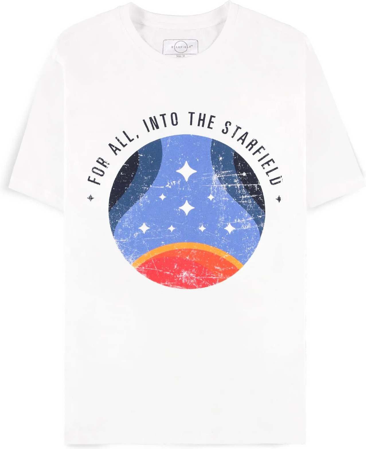 Starfield – For All Into the Starfield Men's Short Sleeved T-shirt