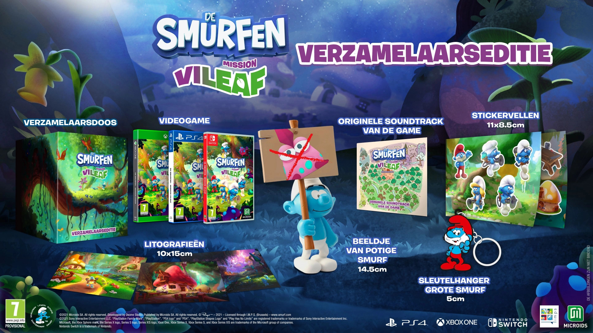 The Smurfs – Mission Vileaf Collector Edition