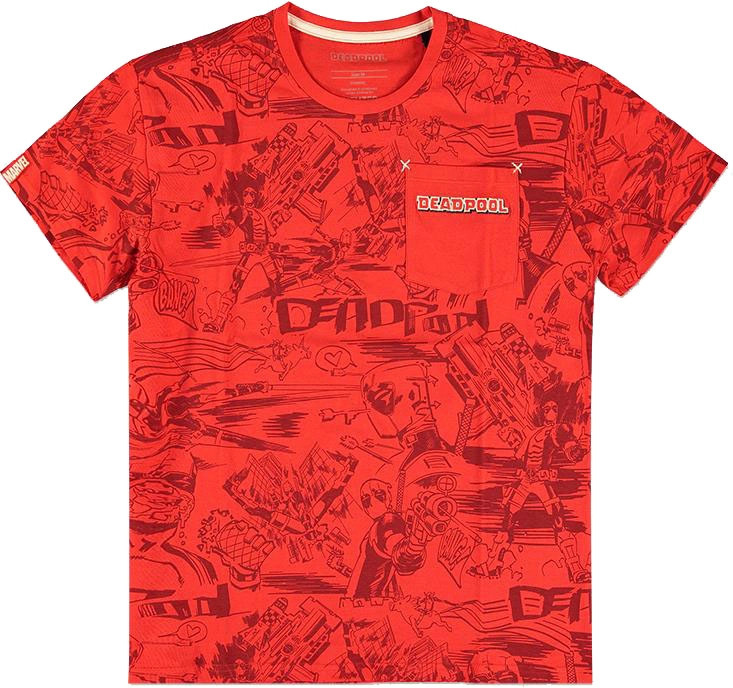 Deadpool – All-over – Men's T-shirt