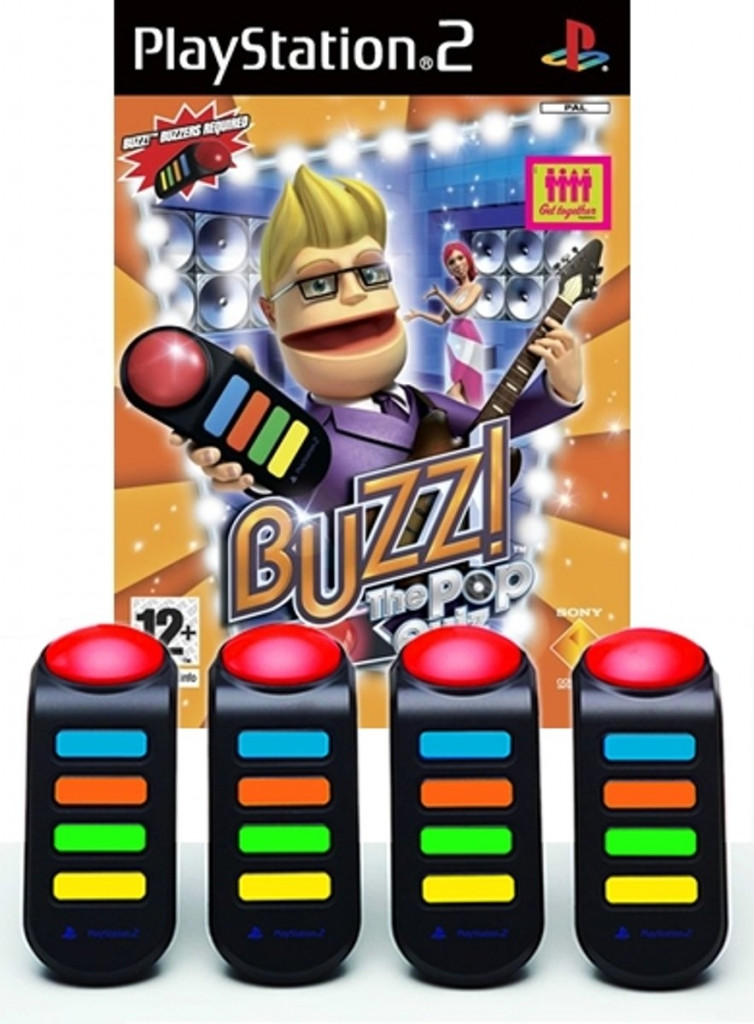 Buzz the Pop Quiz + Buzzers