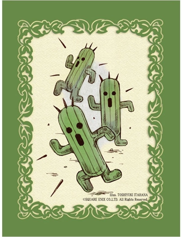 Final Fantasy Chocobo's Crystal Hunt Card Sleeves – Cactuar