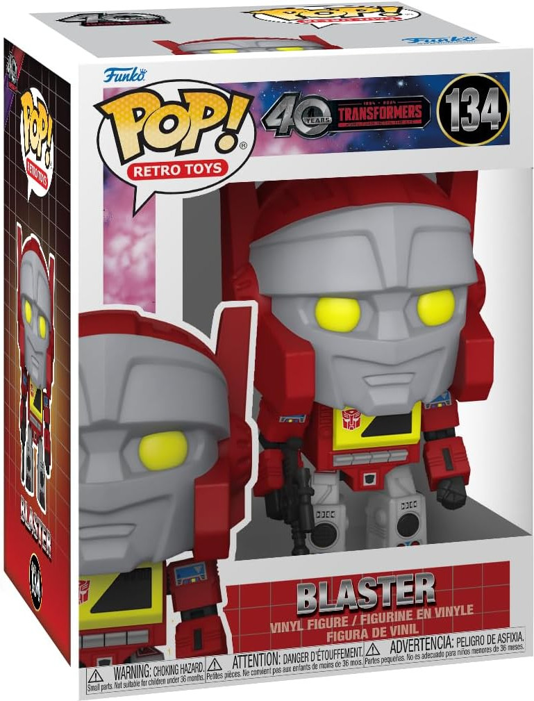 Transformers G1 Funko Pop Vinyl: Blaster