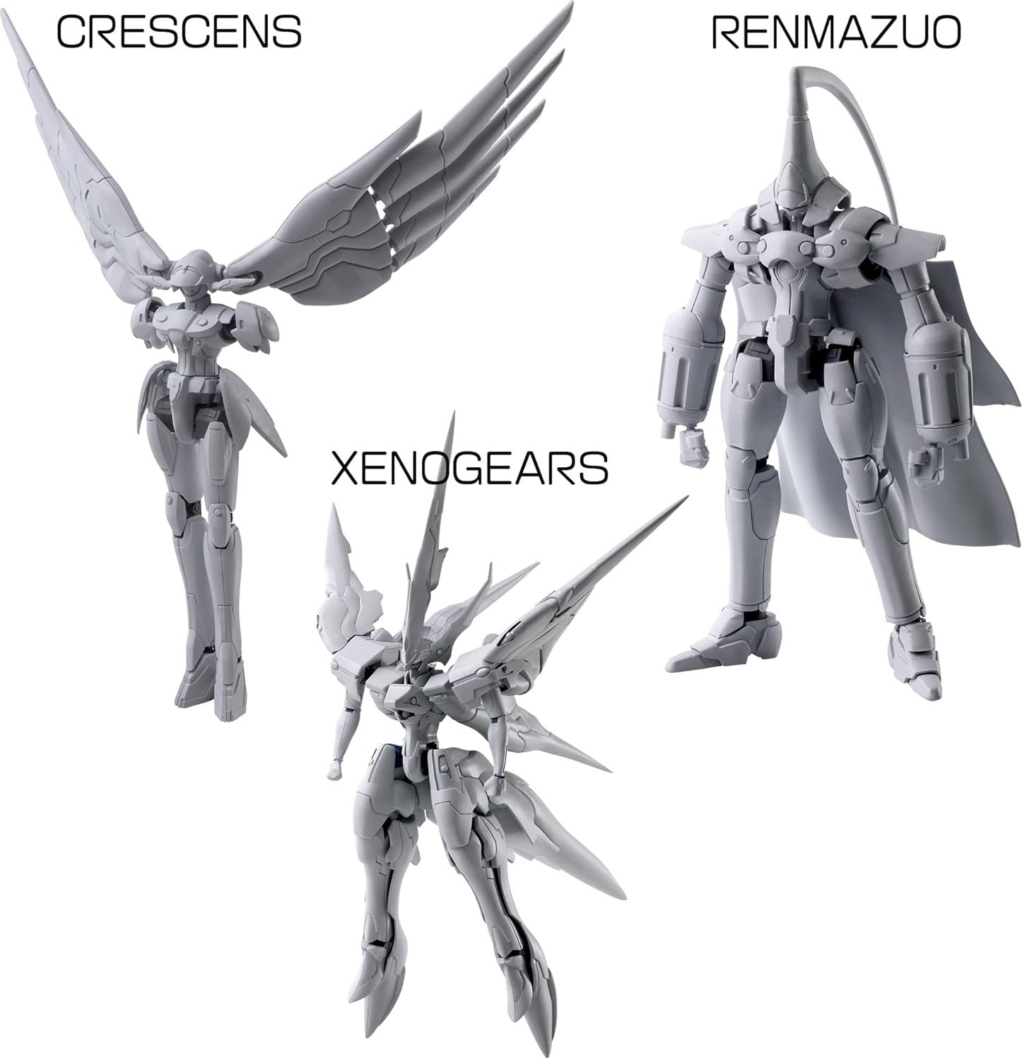 Xenogears Structure Arts 1/144 Model Kits – Vol. 2