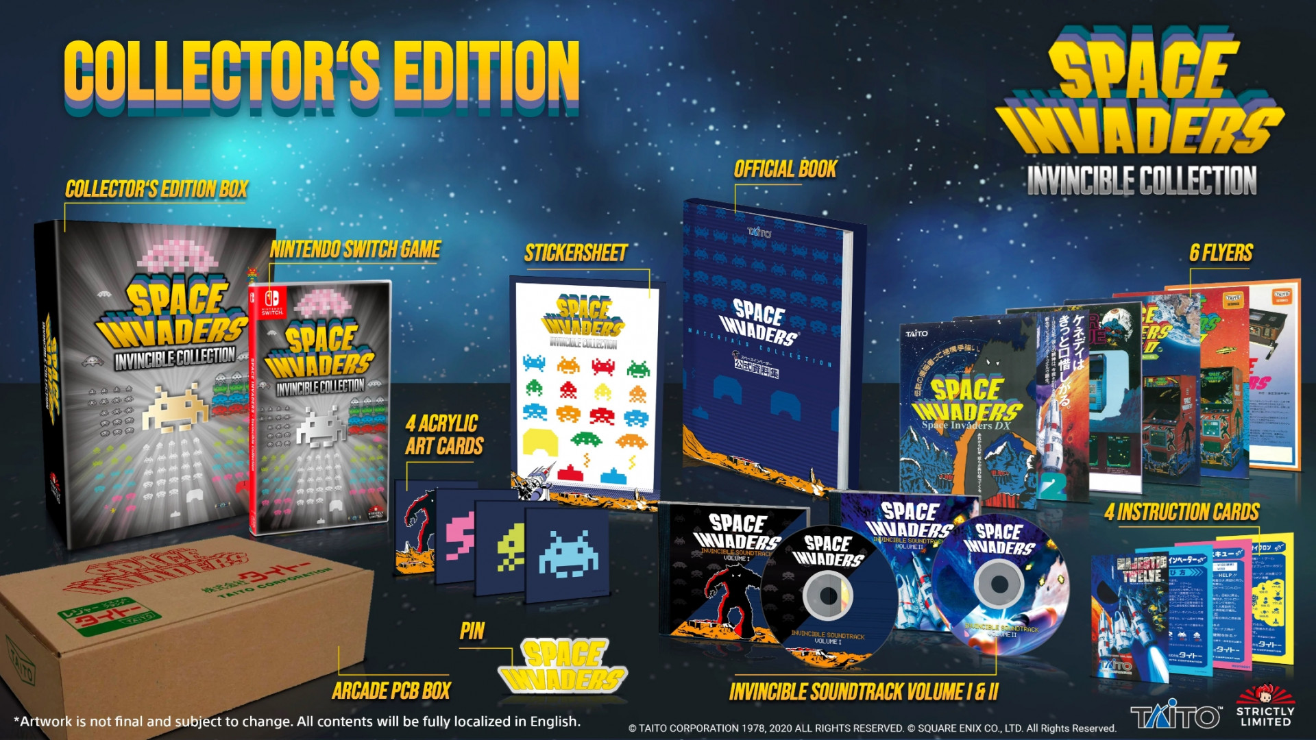 Space Invaders Invincible Collection Collector's Edition