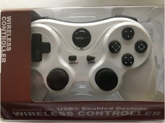 PS3 Wireless Controller White (TTX Tech)