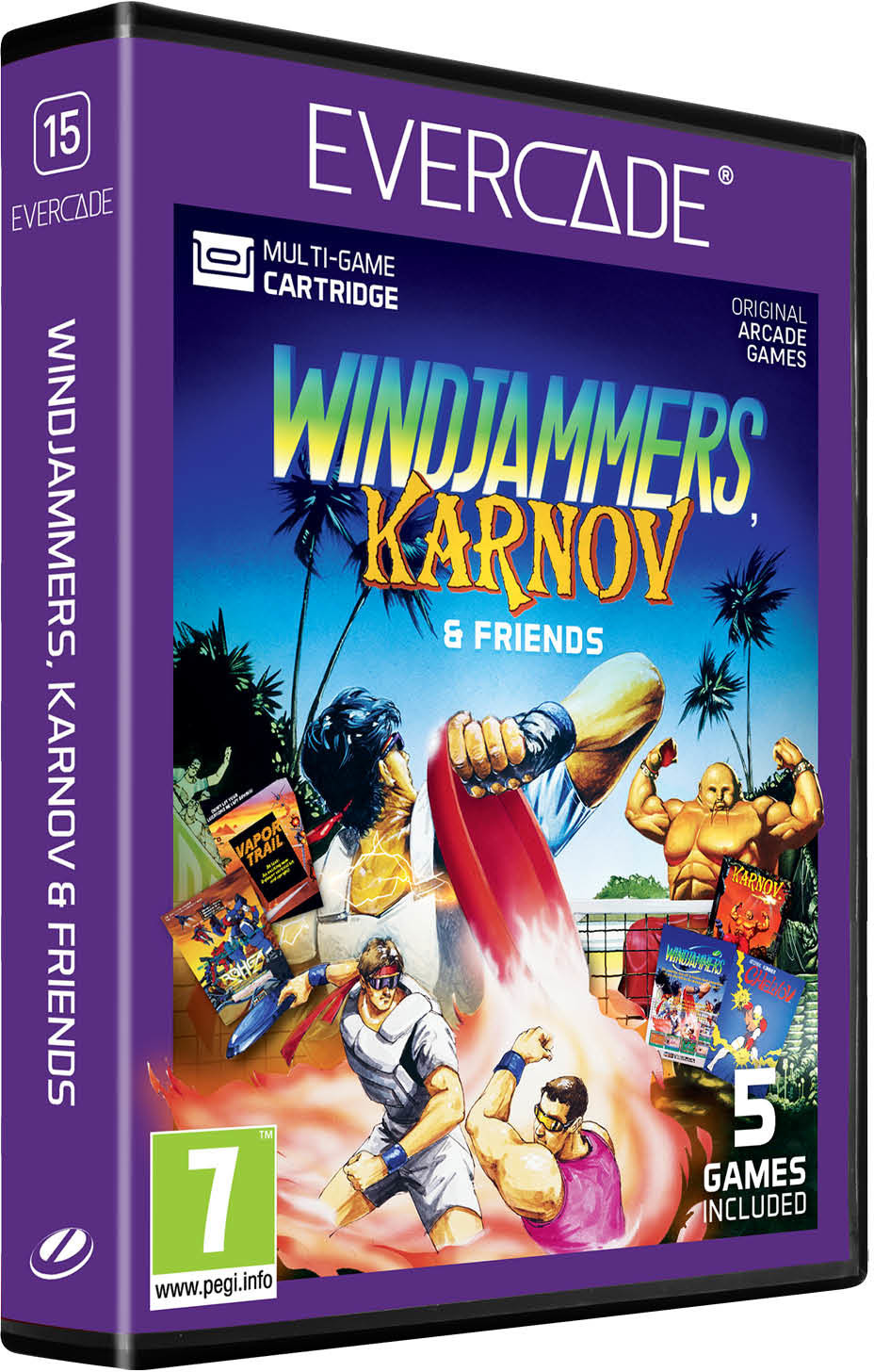 Evercade Windjammers, Karnov & Friends