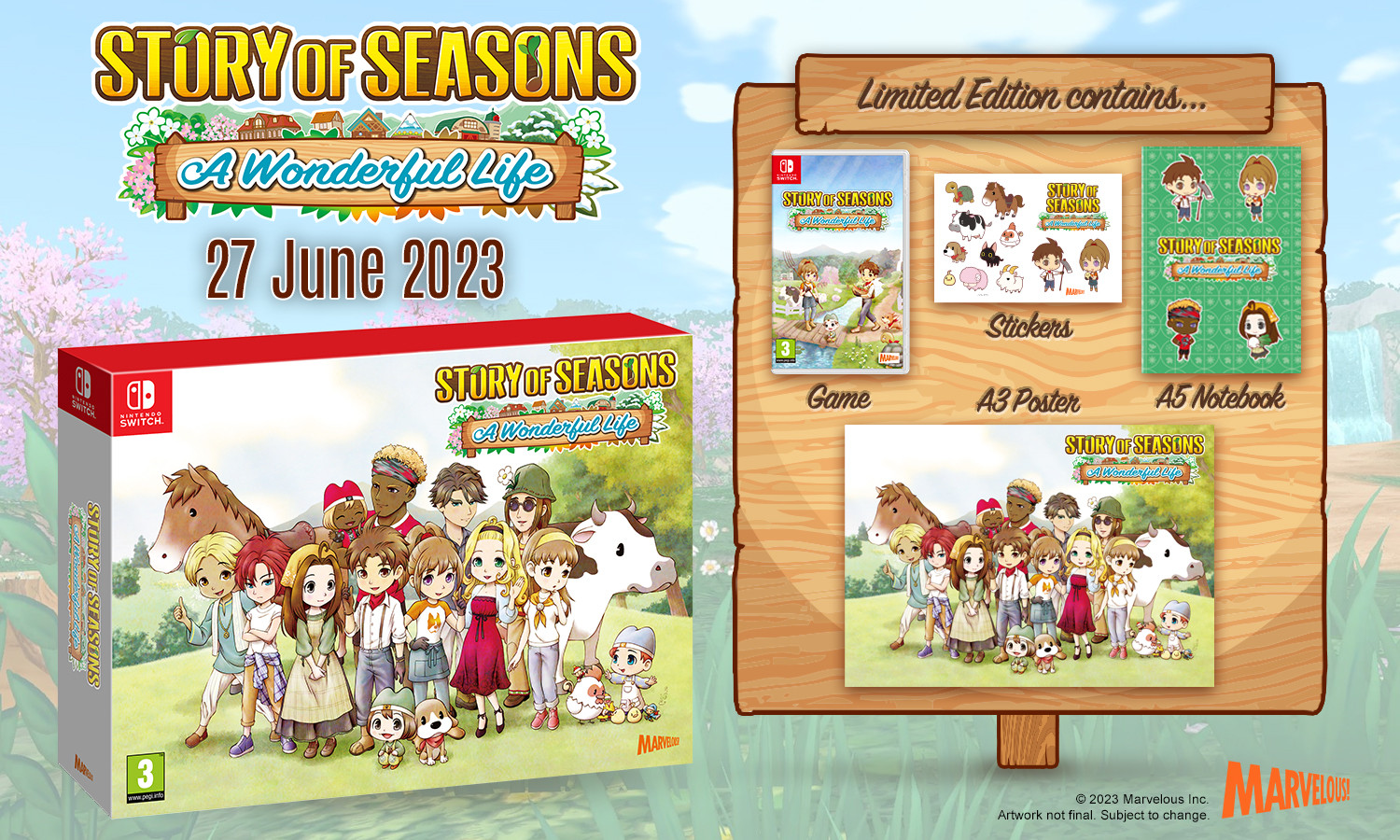 Story of Seasons A Wonderful Life – Limited Edition