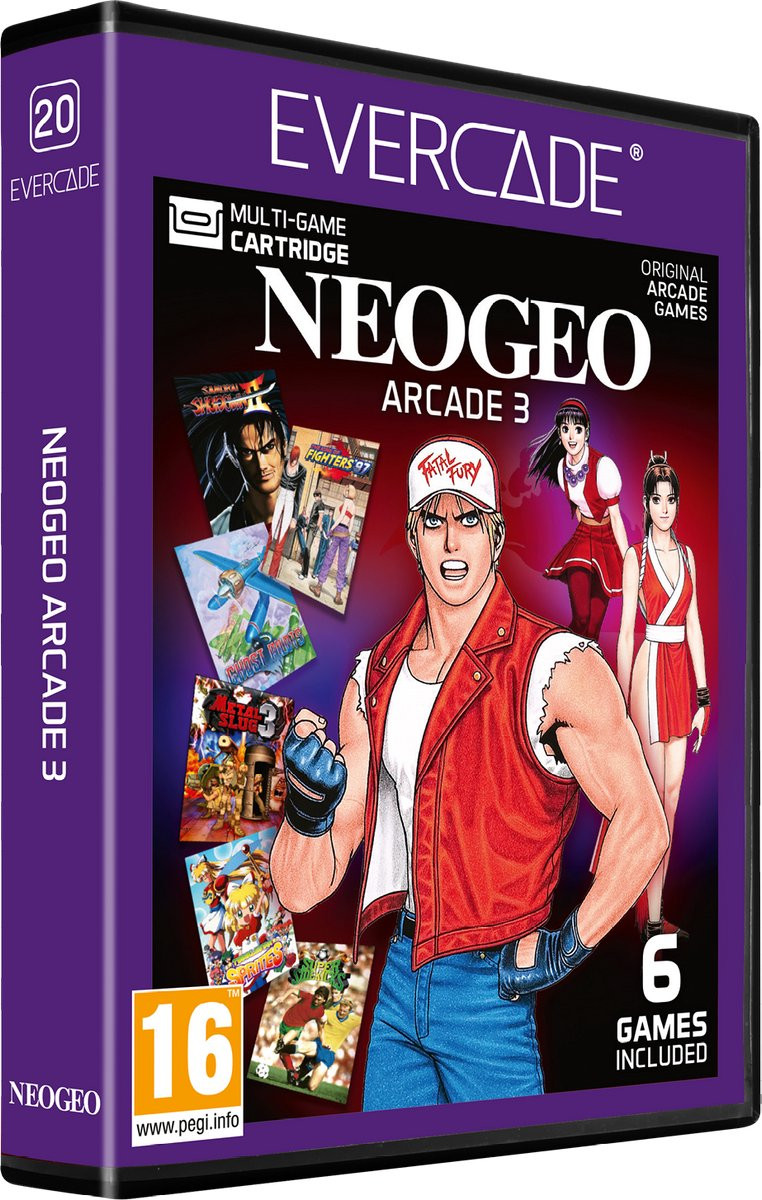 Evercade NEOGEO Arcade Collection 3