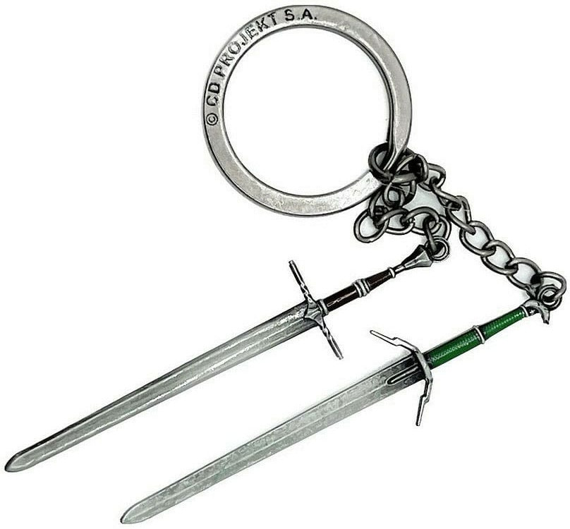 The Witcher III: Wild Hunt Keychain – Geralt Two Swords