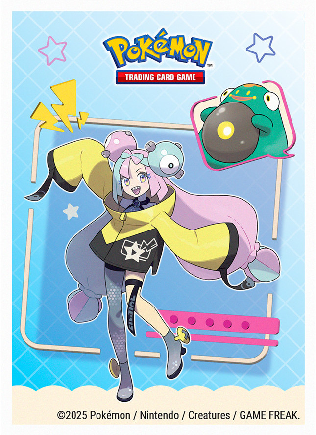 Pokemon TCG Iono and Bellibolt Deck Protector Sleeves