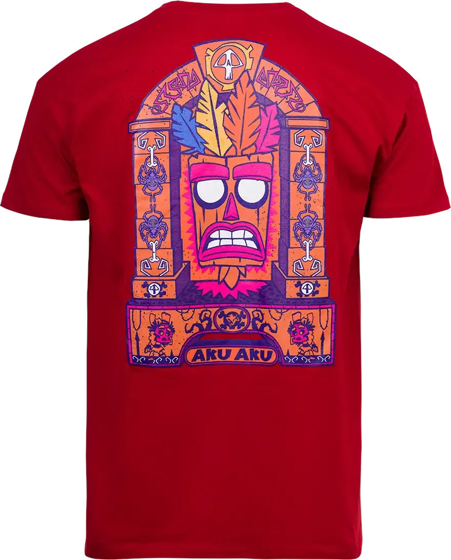 Crash Bandicoot T-Shirt – Aku Aku Tribal