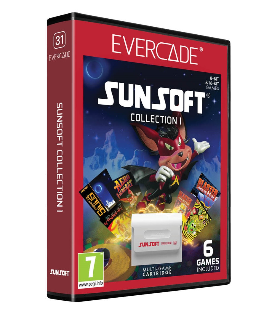 Evercade Sunsoft – Cartridge 1