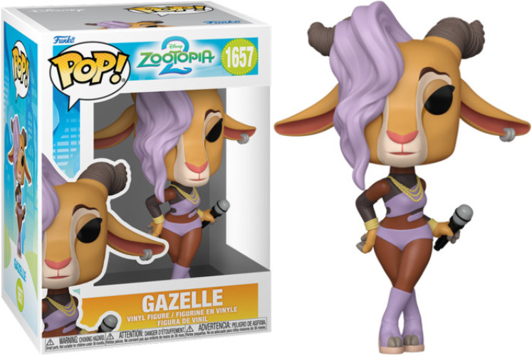 Zootopia 2 Funko Pop Vinyl: Gazelle