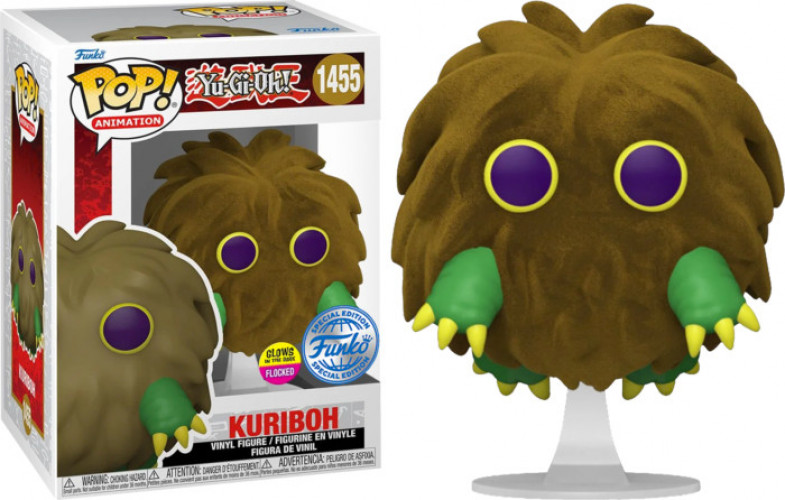 Yu-Gi-Oh! Funko Pop Vinyl: Kuriboh (Glow in the Dark)(Flocked)