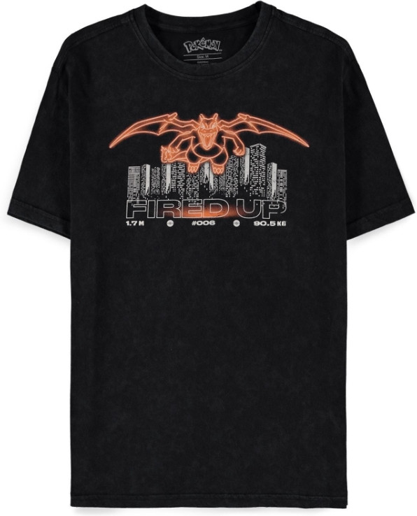 Pokémon – Charizard – Fired Up Men's Short Sleeved T-shirt
