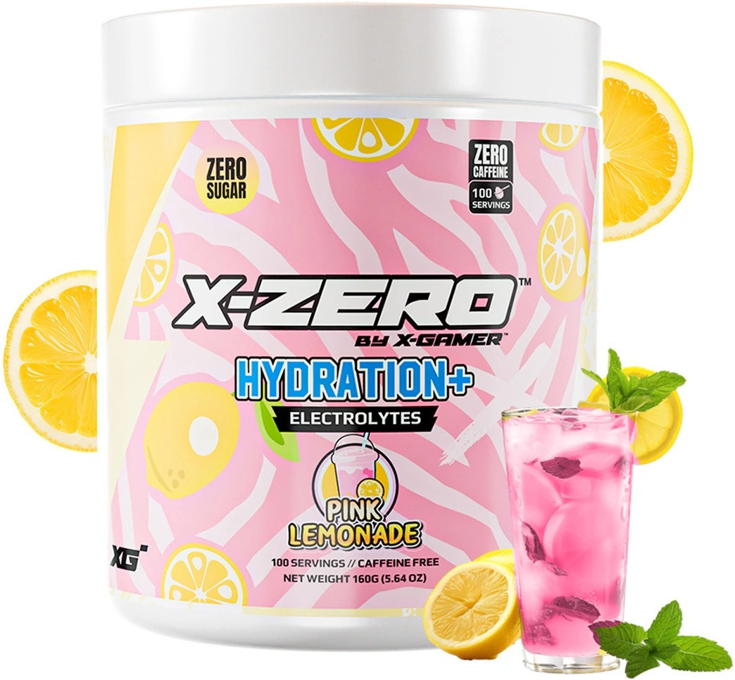 X-Gamer 160g X-Zero Formula – Pink lemonade – Hydration+
