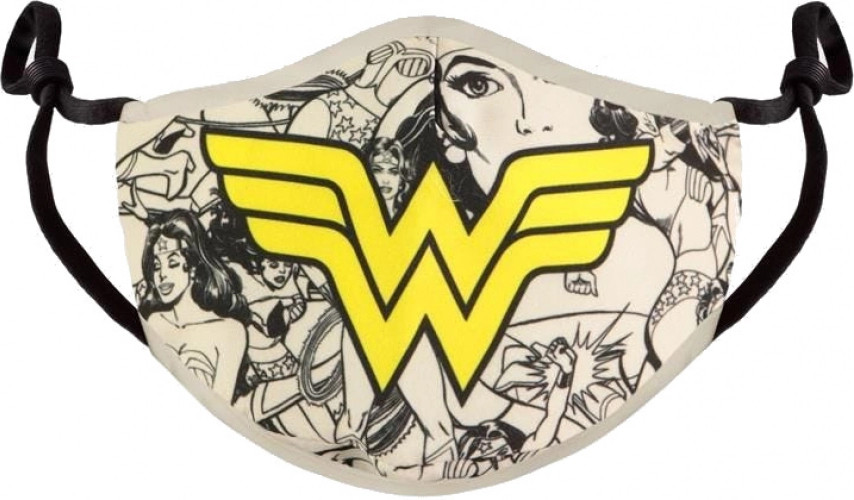 Wonder Woman – Adjustable Shaped Face Mask (1 Pack)