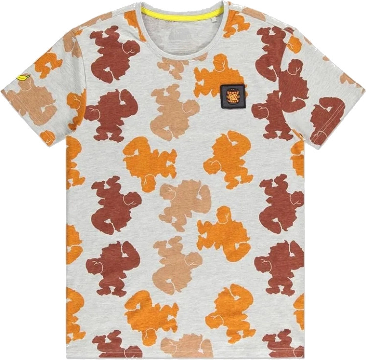 Nintendo – Donkey Kong AOP Grey Men's T-shirt