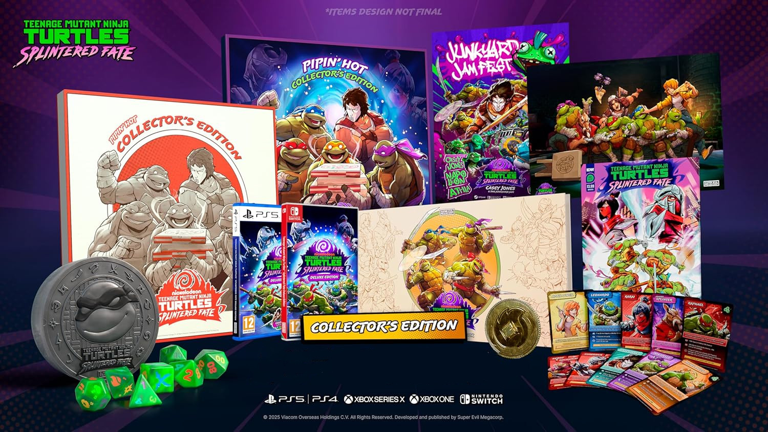 Teenage Mutant Ninja Turtles Splintered Fate Pipin Hot Edition