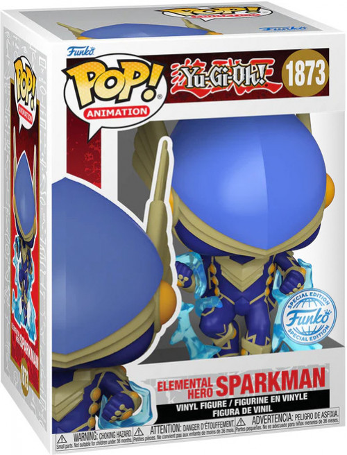 Yu-Gi-Oh! Funko Pop Vinyl: Elemental Hero Sparkman (special edition)