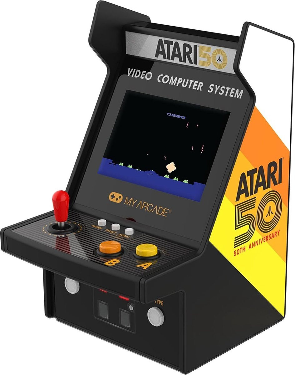 Atari Mini Arcade – Micro Player Pro Atari 50th Anniversary (100 Games in 1)