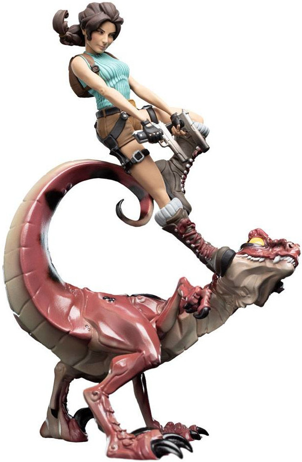 Tomb Raider Mini Epics Figure – Lara Croft & Raptor